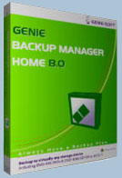 Genie Backup Manager Home